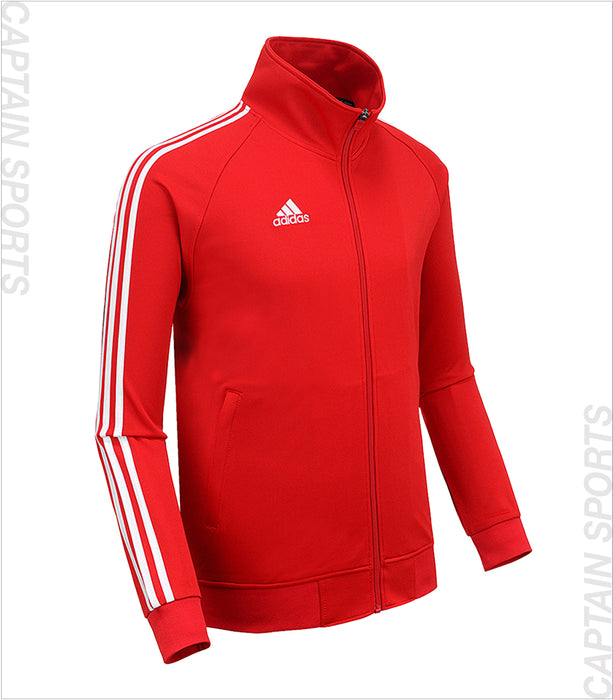 ADIDAS NEW TEAM JACKET RED — CAPTAIN SPORTS RETAIL
