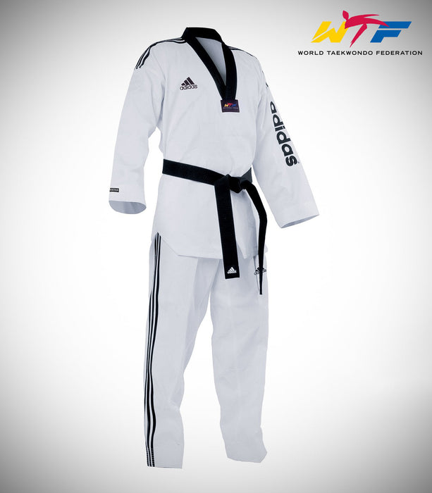 UNIFORME ADIDAS SUPER MASTER II TKD À 3 RAYURES