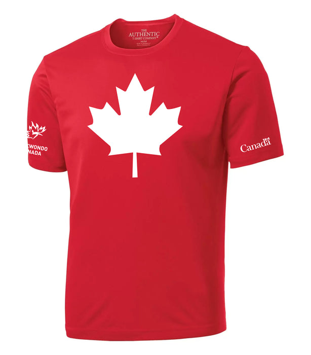 TEAM CANADA SHORT SLEEVE T-SHIRT RED  2024