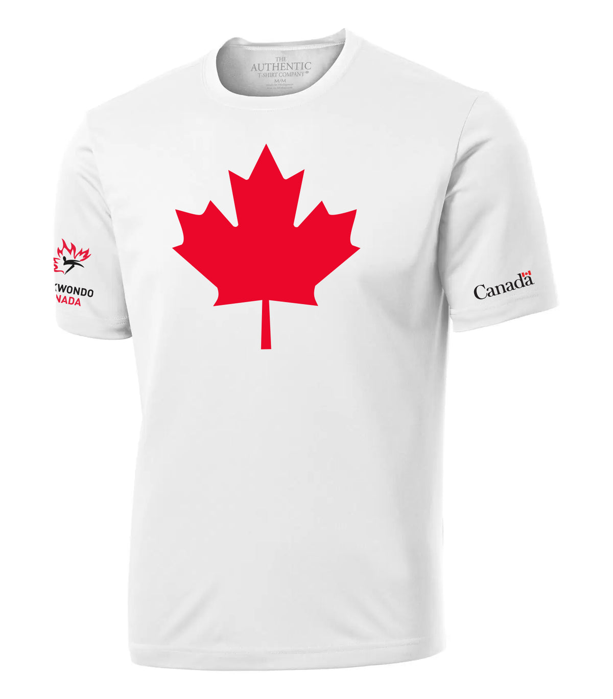 T-Shirt Grafica A Maniche Corte Con Bandiera Del Canada Per Uomo - Foto 2