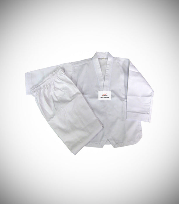 MUDO WHITE-V NECK UNIFORM