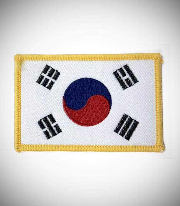KOREA FLAG SEW ON PATCH 3-IN-1 BUNDLE
