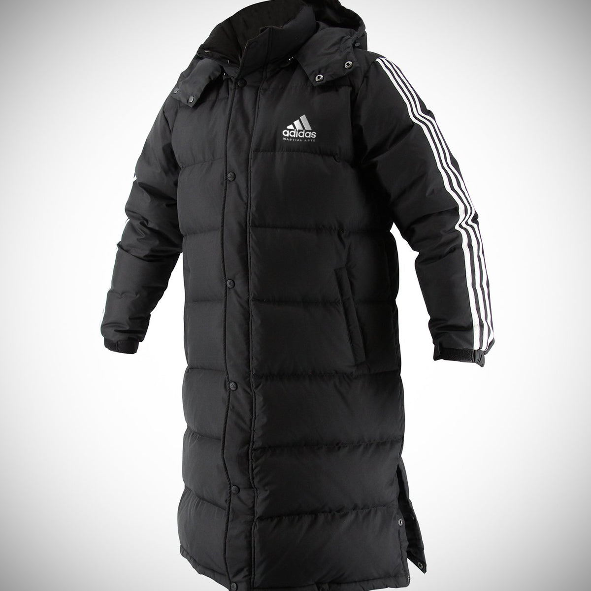 Adidas long store down jacket