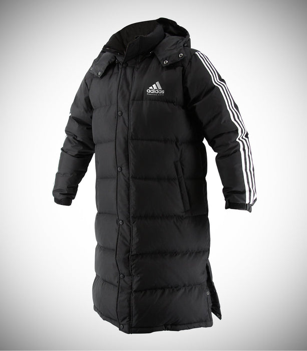 ADIDAS DOWN LONG PARKA COACH JACKET — CAPTAIN SPORTS RETAIL