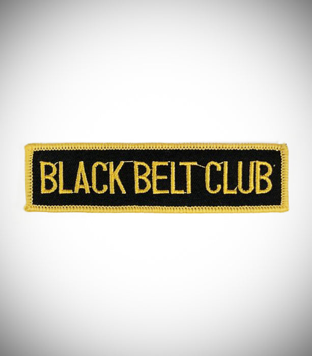 BLACK BELT CLUB SEW ON PATCH 3-IN-1 BUNDLE